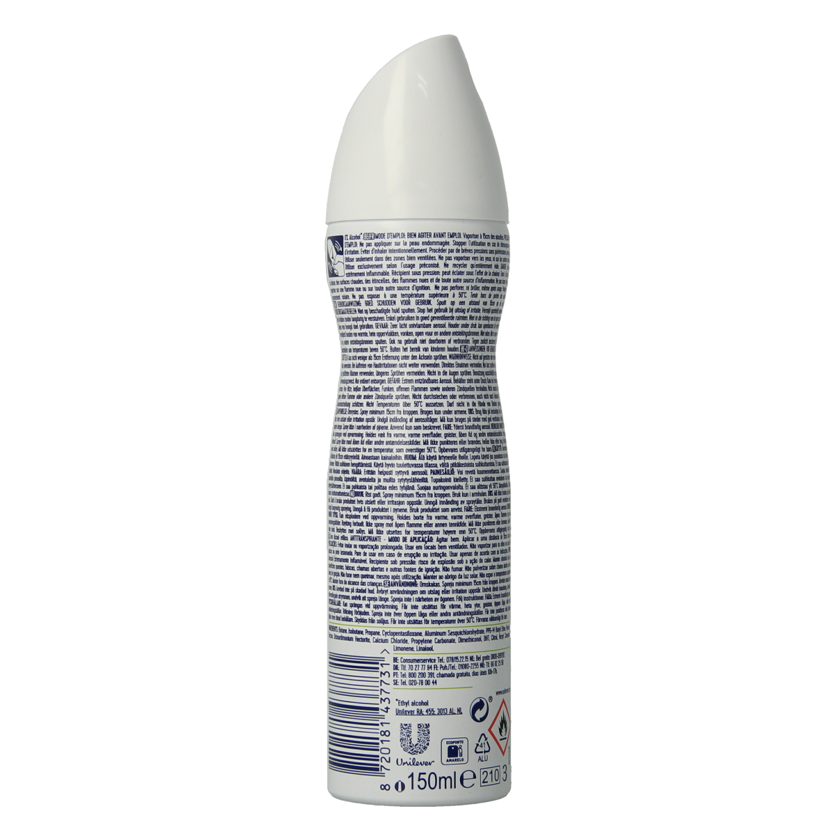 Rexona Deodorant spray 72h stress control 150.00 Milliliter