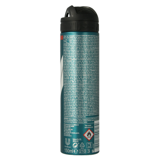 Rexona Deodorant spray invisible black & white 150.00 Milliliter