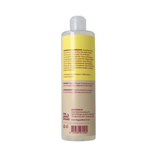 The Good Brand Natural Coconut & Flaxseed Shampoo 400.00 Milliliter