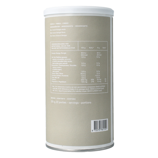 Mattisson Vegan acacia vezels 83% 220.00 Gram