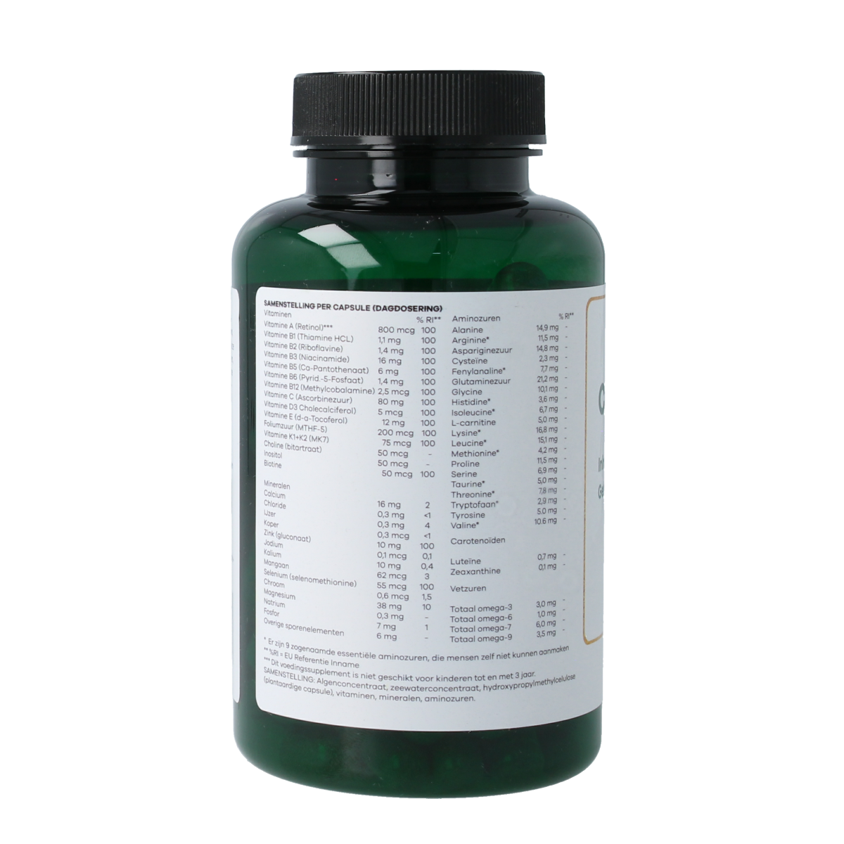 Liever Gezond Natural daily multi cell guard 90.00 Vegetarische capsules