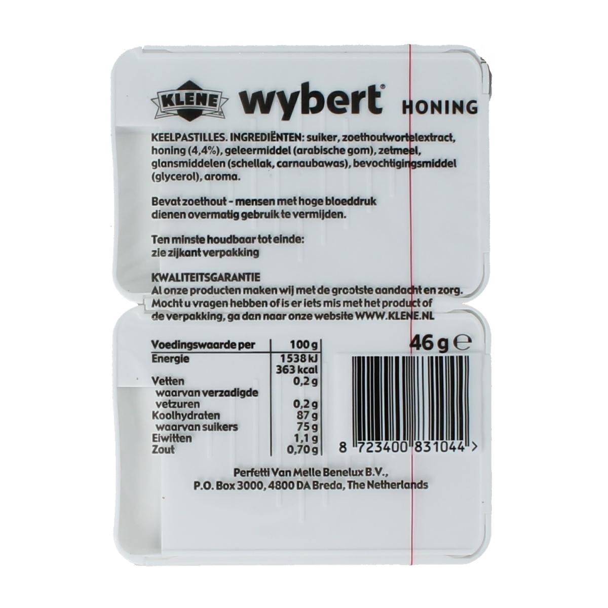 Wybert Honing duo 2 x 23g 46.00 Gram