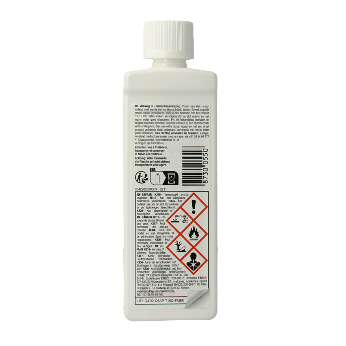 HG Vlekweg nr. 3 kaarsvet/hars/etc 50.00 Milliliter