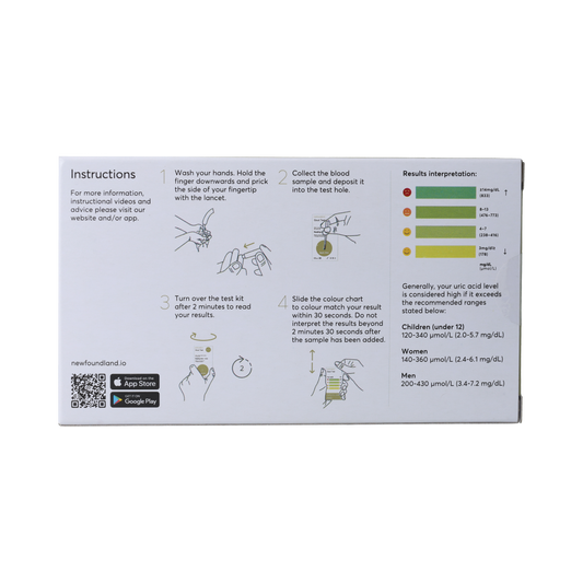 The Tester Gout test (urinezuur test - Jichttest) 1.00 Stuks