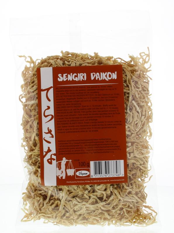 TS Import Sengiri daikon radijs gedroogd 100.00 Gram