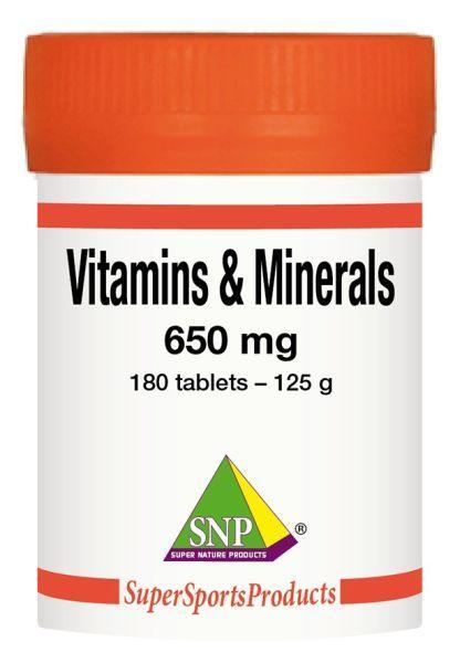 SNP Vitamins minerals complex 180.00 Tabletten