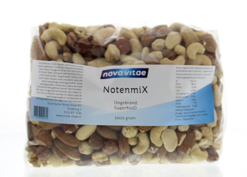 Nova Vitae Notenmix Ongebrand 1.00 Kilogram