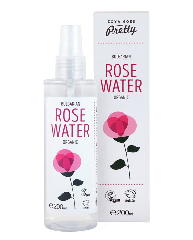 Zoya Goes Pretty Organic rose water 200.00 Milliliter