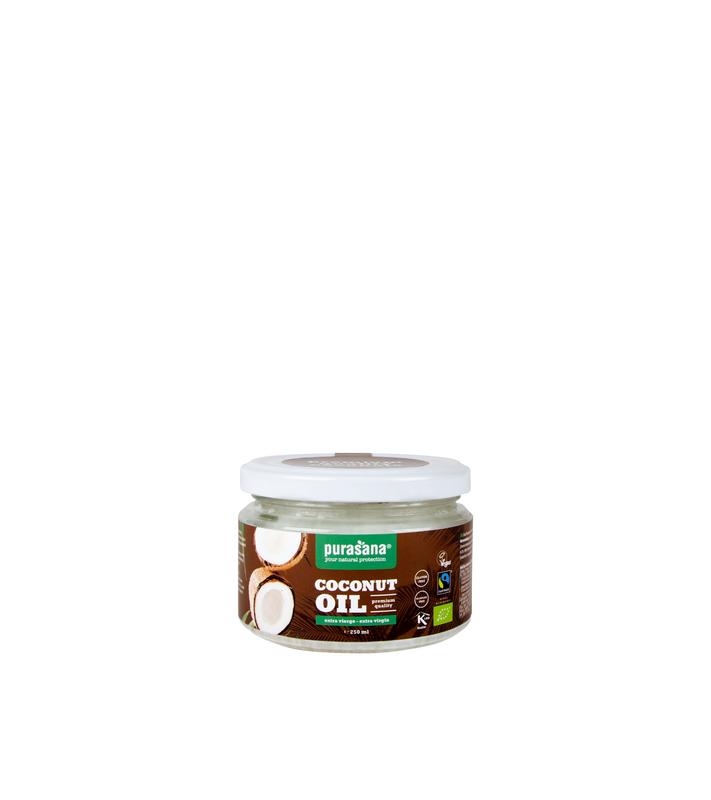 Purasana Kokosolie extra virgin bio 250 Milliliter