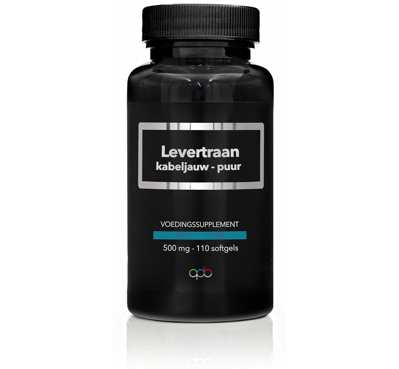 APB Holland Levertraan kabeljauw puur 500mg 110.00 Softgels