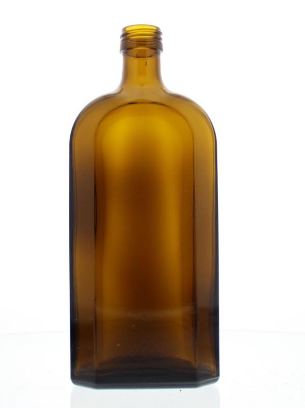 Jacob Hooy Flesje bruin plat /jh 500.00 Milliliter