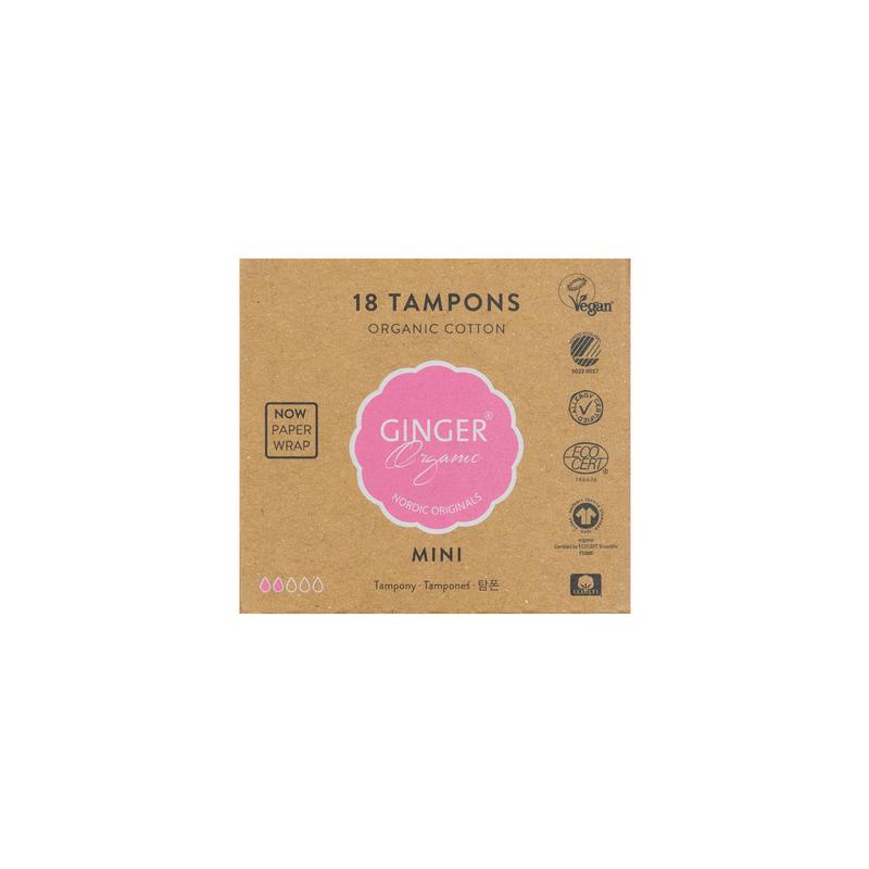 Ginger Organic Tampon mini 18.00 Stuks