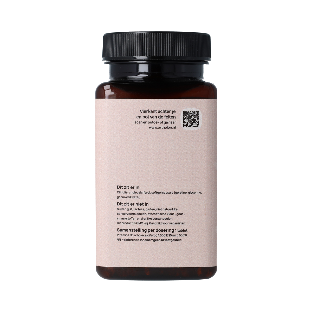Ortholon Vitamine D3 - 25mcg 300.00 Softgels