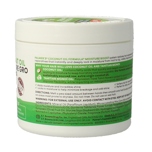 Palmers Coconut oil formula moisture boost pot 150.00 Gram
