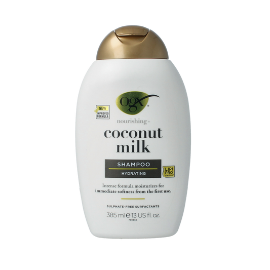 OGX Shampoo coconut milk nourishing 385.00 Milliliter