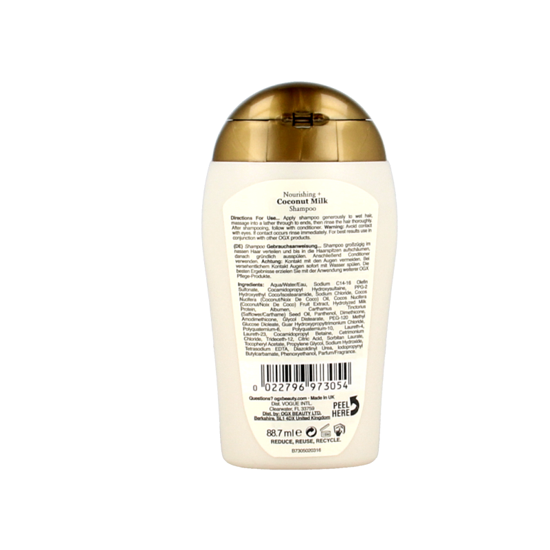 OGX Shampoo nourish coconut 88.7 Milliliter