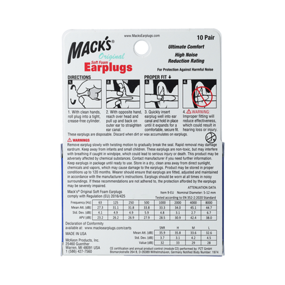 Macks Safesound original 10.00 Paar