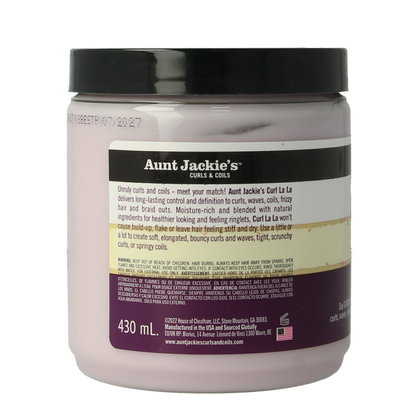 Aunt Jackie's  Curl lala custard 430.00 Milliliter