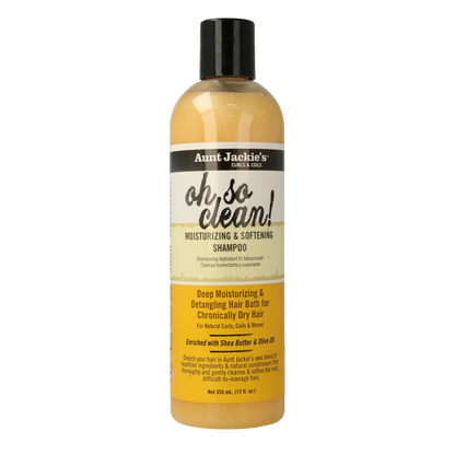 Aunt Jackie's  Shampoo oh so clean 355.00 Milliliter