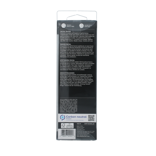 Tweezerman Facial razor 1.00 Stuks