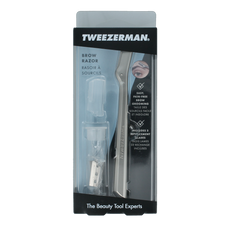 Tweezerman Brow razor 1.00 Stuks