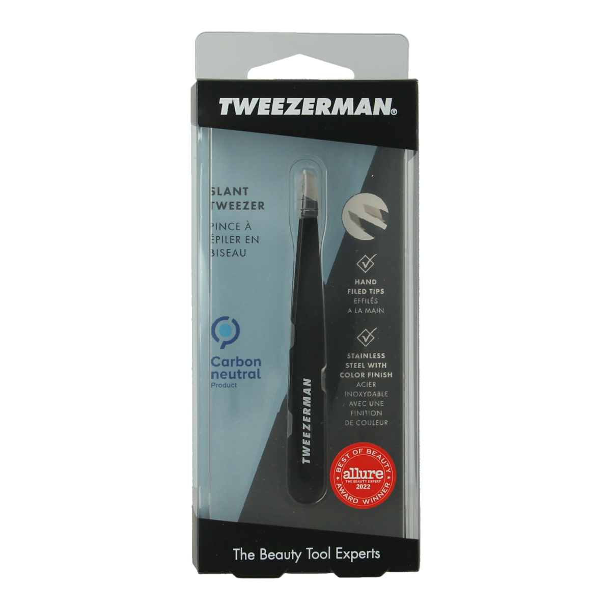 Tweezerman Slant tweezer midnight sky 1.00 Stuks