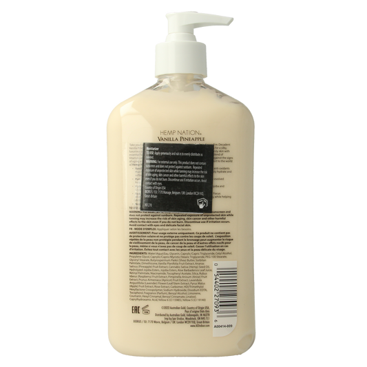 Australian Gold Hemp nation tan extender vanilla pineapple 535.00 Milliliter