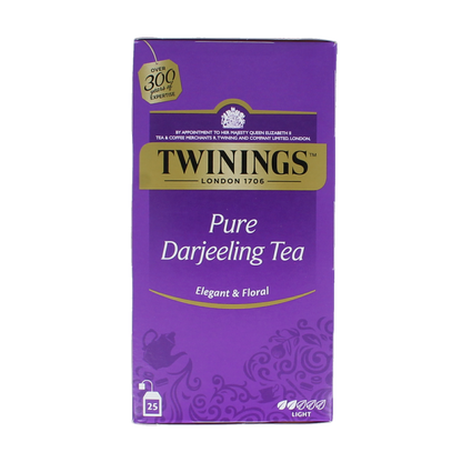 Twinings Darjeeling thee 25.00 Zakjes