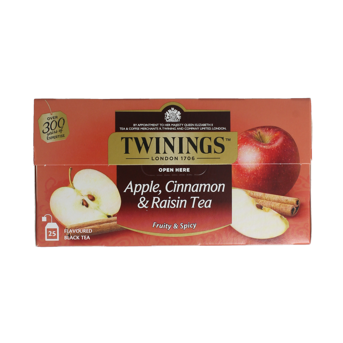 Twinings Apple cinnamon raisin 25.00 Zakjes