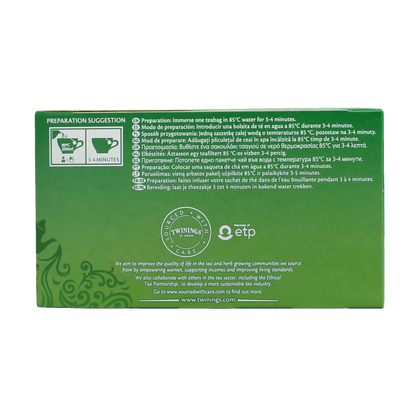 Twinings Green lemon envelop 50.00 Zakjes