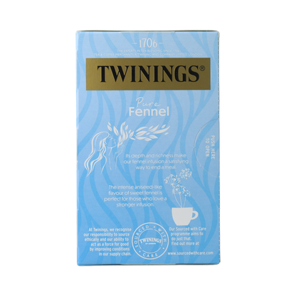 Twinings 20S PURE FENNEL 20.00 Zakjes