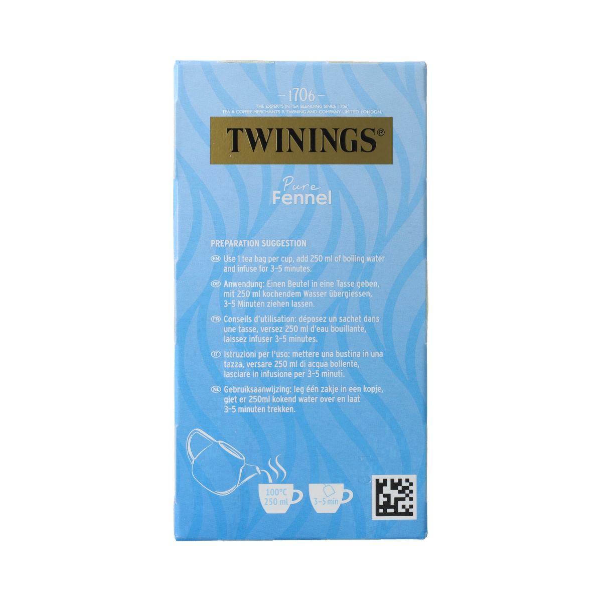 Twinings 20S PURE FENNEL 20.00 Zakjes
