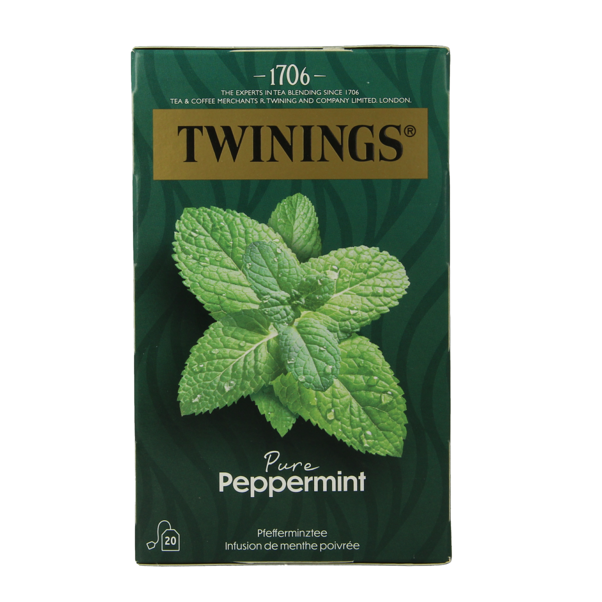 Twinings Pepermunt 20.00 Zakjes