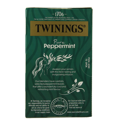 Twinings Pepermunt 20.00 Zakjes
