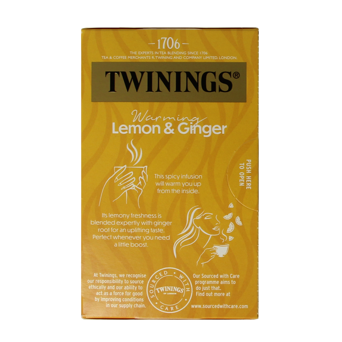 Twinings Citroen gember 20.00 Zakjes