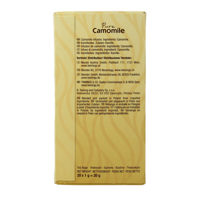 Twinings Kamille 20.00 Zakjes