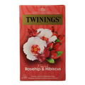 Twinings Rozenbottel hibiscus 20.00 Zakjes