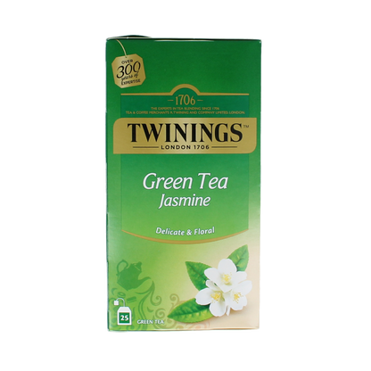 Twinings Groene thee jasmijn 25.00 Zakjes