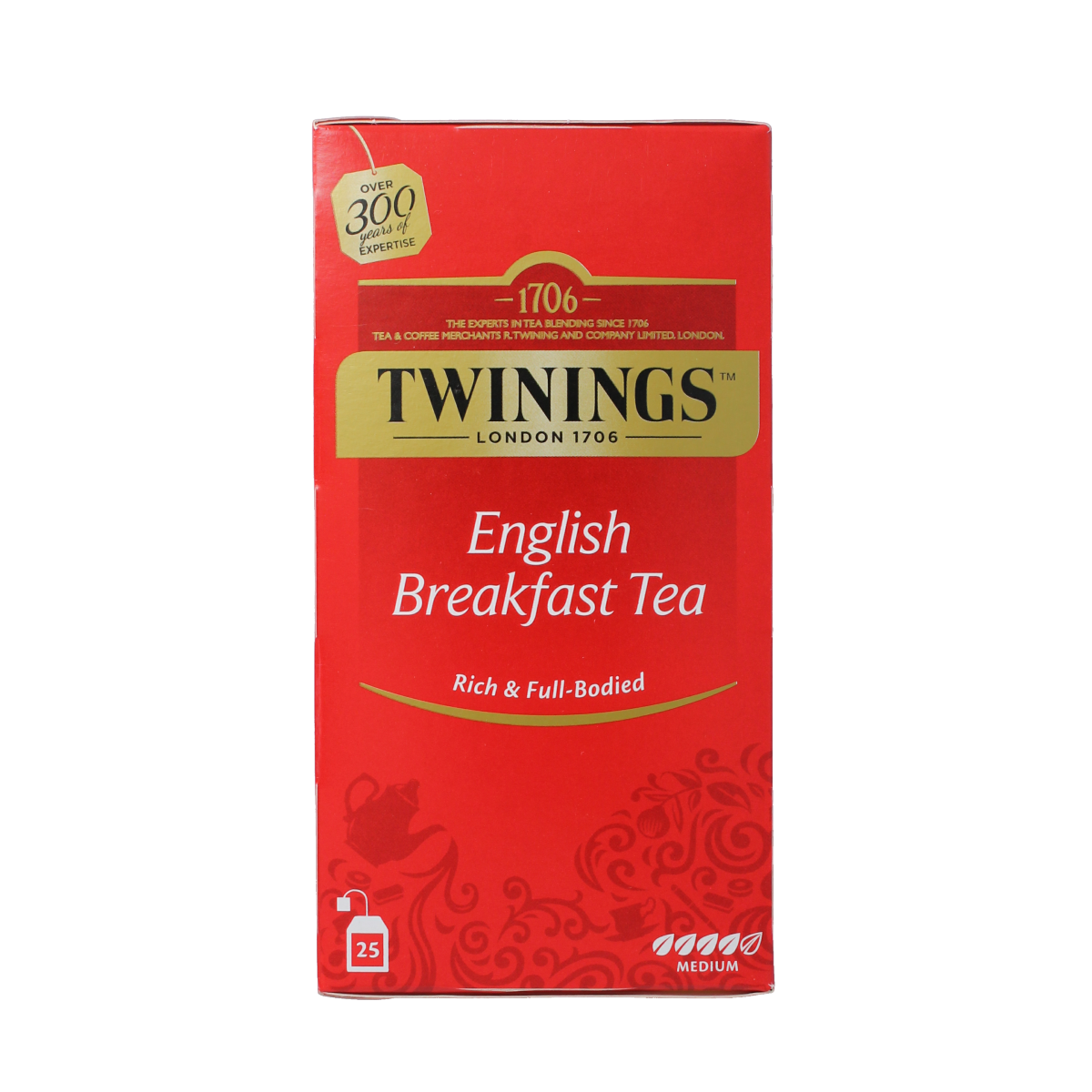 Twinings English breakfast thee envelop zwart 25.00 Zakjes
