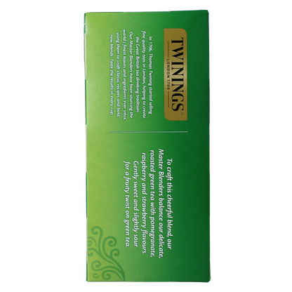 Twinings The vert pomogranate raspberry strawberry 25.00 Zakjes