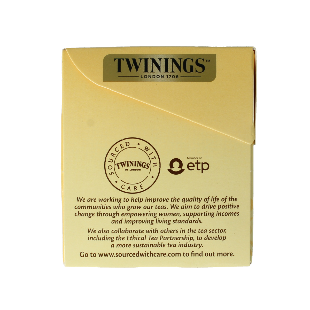 Twinings Earl grey decaf envelop zwart 25.00 Zakjes