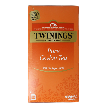Twinings Pure ceylon tea 25.00 Stuks