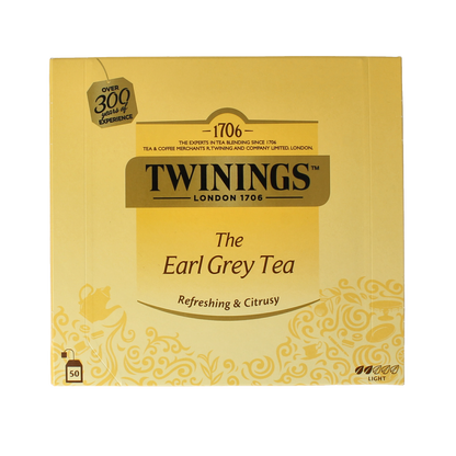 Twinings Earl grey envelop 50.00 Stuks