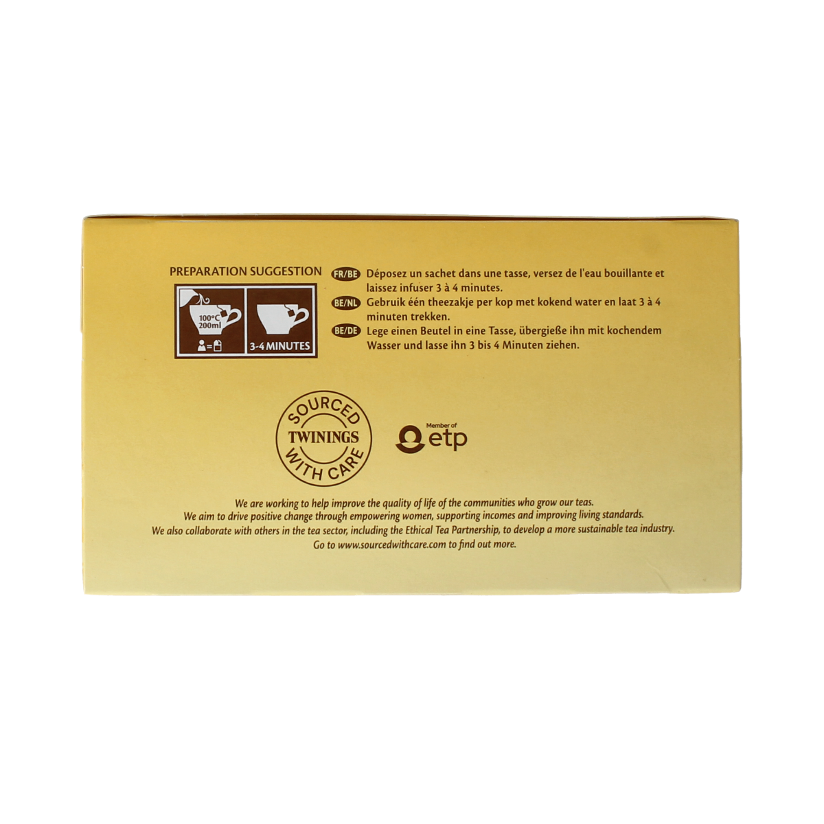 Twinings Earl grey envelop 50.00 Stuks