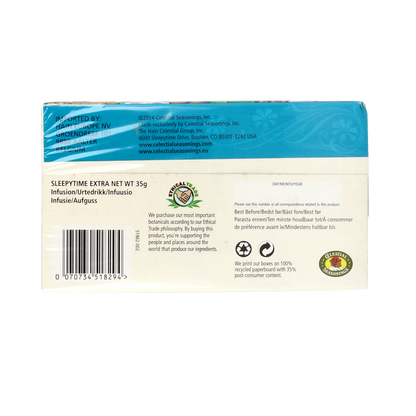 Celestial Season Sleepytime extra wellness tea 20.00 Zakjes