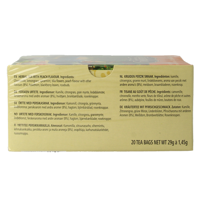 Celestial Season Sleepytime peach herb tea 20.00 Zakjes