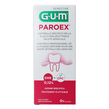 GUM Paroex mondspoelmiddel 300.00 Milliliter