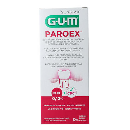 GUM Paroex mondspoelmiddel 300.00 Milliliter
