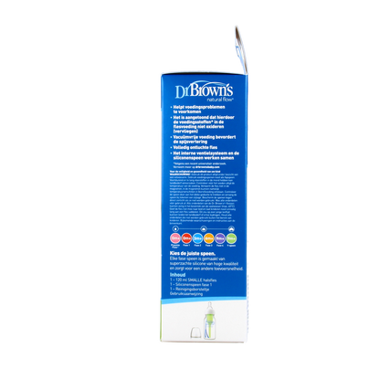 Dr. Brown's Standaardfles 120ml BPA-vrij 1.00 Stuks