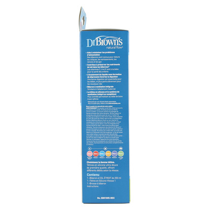 Dr. Brown's Standaardfles 250ml BPA-vrij 1.00 Stuks